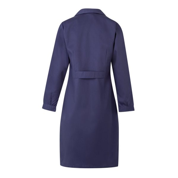 VL RAMA. Bluza z długim rękawem (175 g/m²), z bawełny o splocie diagonalnym P097180S granatowy
