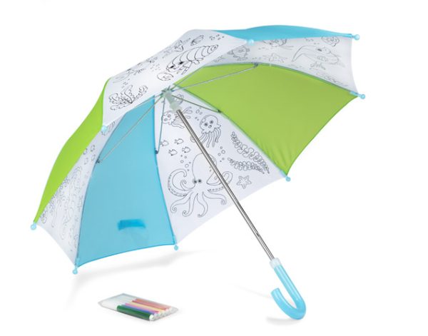 Parasol do kolorowania KIDDI z pisakami P003301A