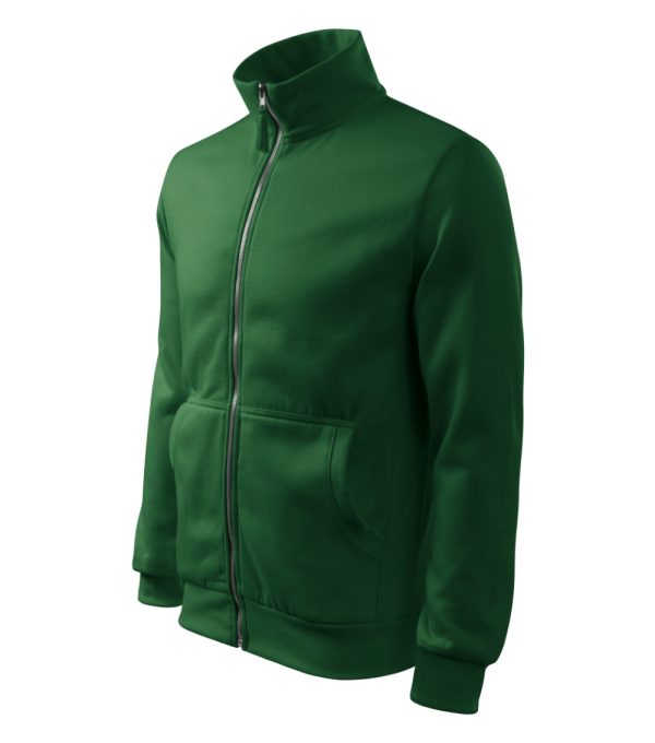 Bluza męska Adventure P024163F zieleń butelkowa