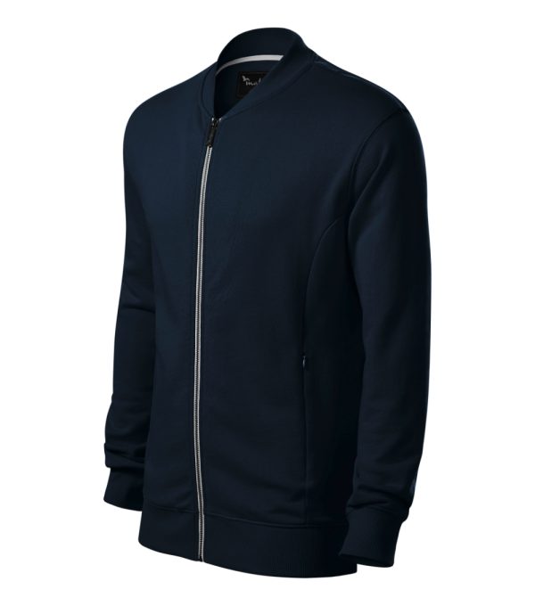 Bluza męska Bomber P028008F granatowy