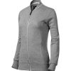 Bluza damska Bomber P029208F ciemnoszary melanż