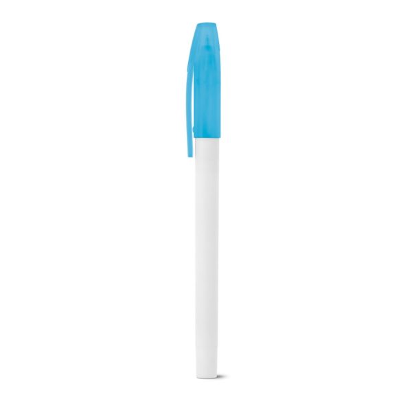 JADE. Długopis z PP z białym korpusem P034755S błękitny