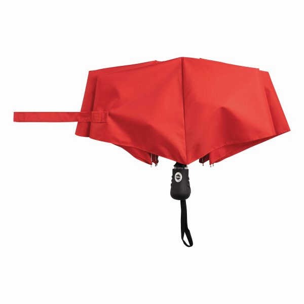 Automatyczny, wiatroodporny, kieszonkowy parasol BORA P004092I czerwony