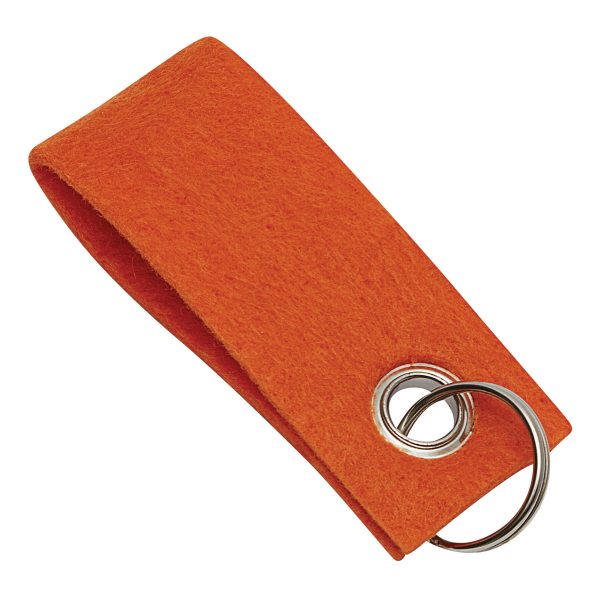 Brelok filcowy FELT P004426I pomarańczowy