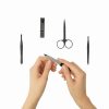 Zestaw do manicure PRETTY IN BLACK P006029I szary