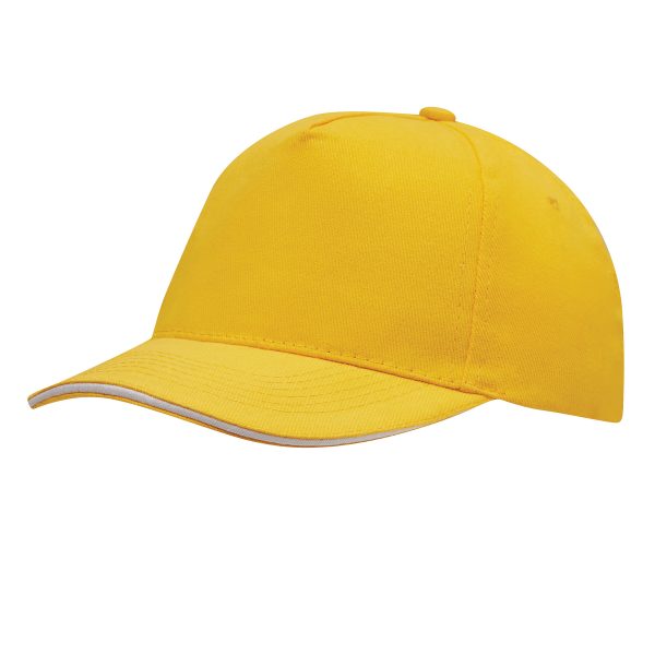 Czapka baseballowa WALK P005033I żółty