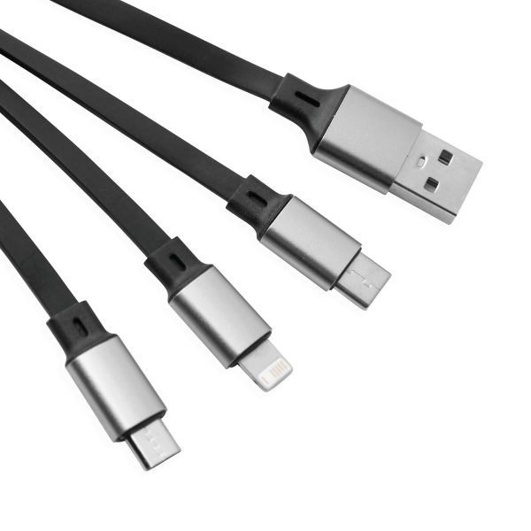 Kabel ładujący RETRACT P046883I czarny