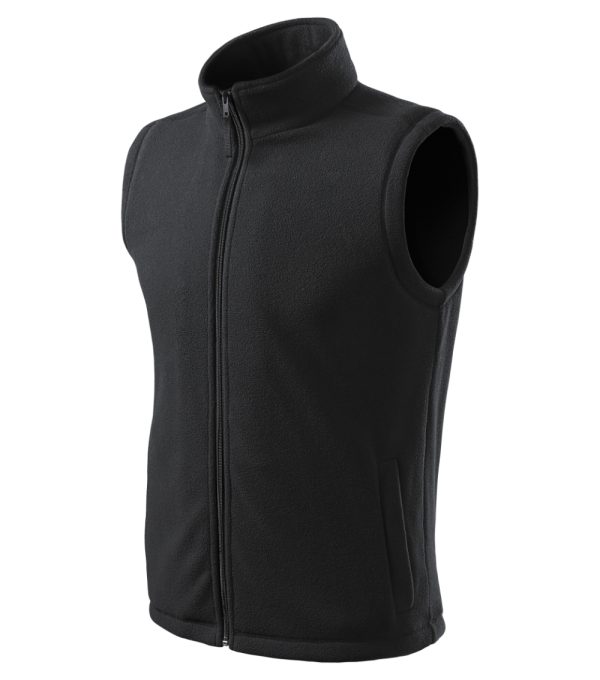 Kamizelka polarowa unisex Next P030992F ebony gray