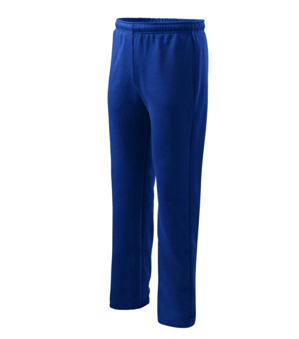 Spodnie dresowe męskie/dziecięce Comfort P028759F chabrowy