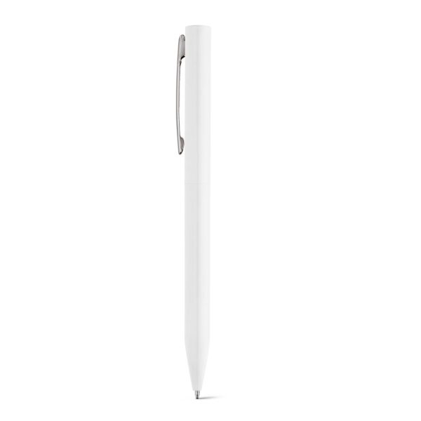 WASS. Aluminiowy długopis z mechanizmem obrotowym P035056S biały