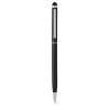 ZOE BK. Długopis z końcówką dotykową, aluminium P035242S czarny