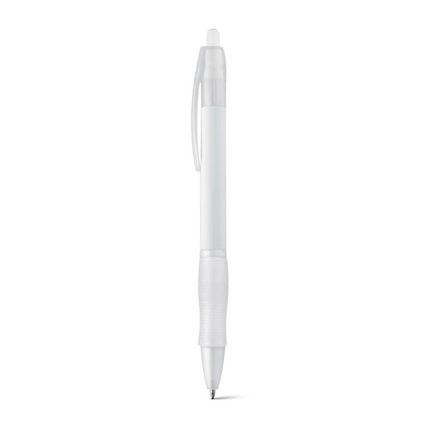 SLIM BK. Długopis z ABS z uchwytem antypoślizgowym P035254S biały