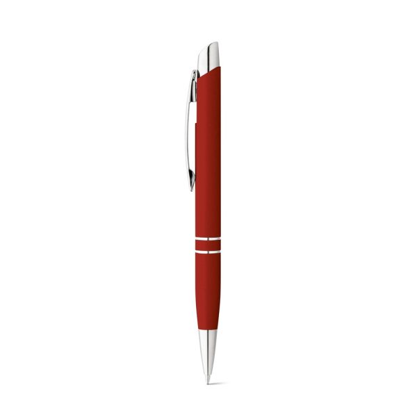 MARIETA SOFT. Aluminiowy długopis z klipsem P035397S burgund