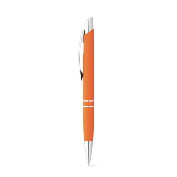 MARIETA SOFT. Aluminiowy długopis z klipsem P035397S pomarańczowy