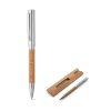 CORKO. Długopis z korka i metalu z mechanizmem obrotowym P083104S