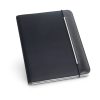 FITZGERALD. Teczka A4 z PU i 800D z blokiem kartem w linie P035916S jasnoszary