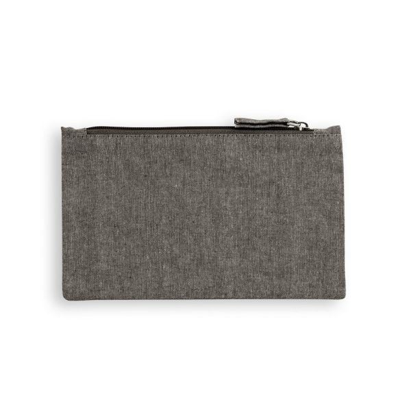 MILLIE. Etui wielofunkcyjna bawełnę pochodzącą (70% rPET) z poliester z recyklingu (30%) (140 g/m²) P041072S czarny
