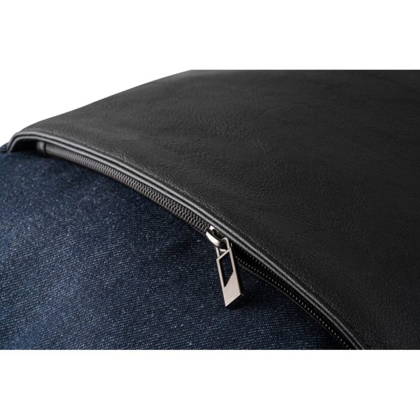 DIVERGENT BACKPACK I. Plecak na laptopa do 15.6'' z dżinsu i PU P041089S