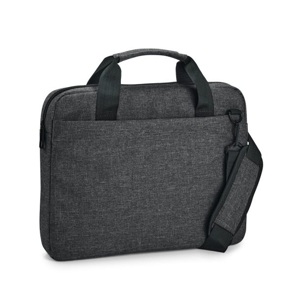 GRAPHS LAPTOP. Teczka na laptopa 600D 14" P036017S ciemny szary