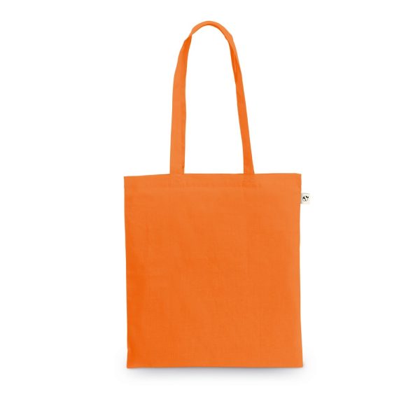 MEXICO. Torba wykonana w recyklingowanej bawełny (70%) i w poliestru (30% rPET) (150 g/m²) P097465S pomarańczowy