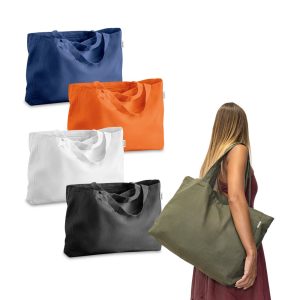 CAMDEN. Torba z bawełny (50%), bawełny z recyklingu (30%) i poliester (20% rPET) (280 g/ m²) P046536S ST-92327-W