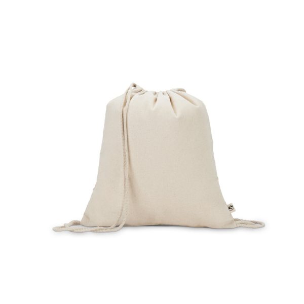 MAIORCA. Torba na plecak wykonana w 100% z bawełny pochodzącej z recyklingu (180 g/m²) P097478S