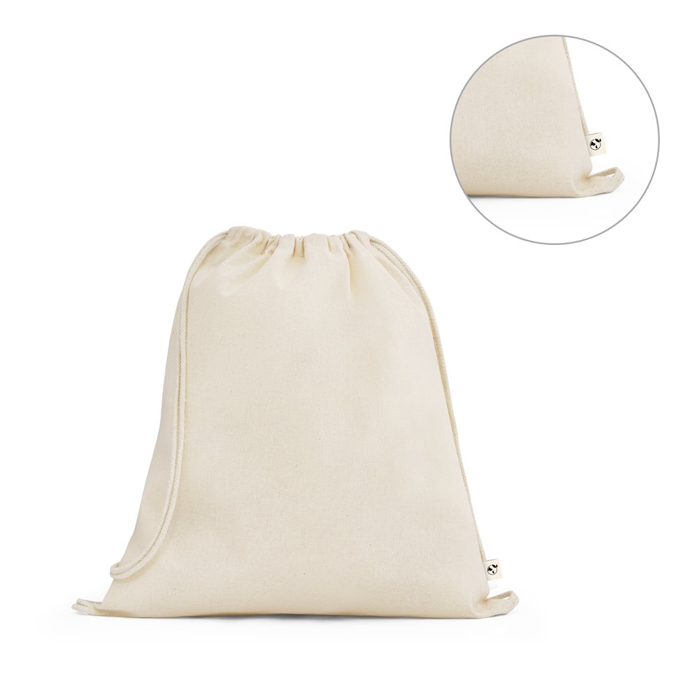 BELIZE. Torba na plecak ze 100% bawełny organicznej (140 g/m²) P097533S ST-92527-150