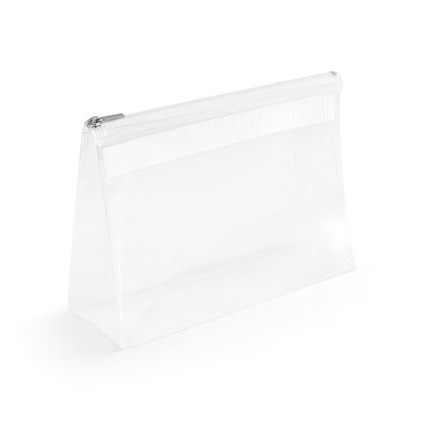 CHASTAIN. Etui z EVA z zamkiem błyskawicznym i metalową rączką P036225S biały