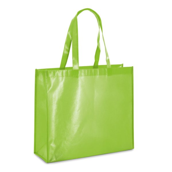 MILLENIA. Laminowana torba non-woven (110 g/m²) P036264S jasnozielony