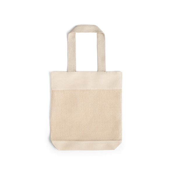 MUMBAI. Torba z siatki wykonana w 100% z bawełny (180 g/m²) P036446S
