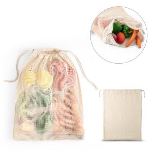NAPOLI. Torba ze 100% bawełny (120 g/m²) z siateczką ze 100% bawełny z przodu (100 g/m²) P041107S ST-92935-150