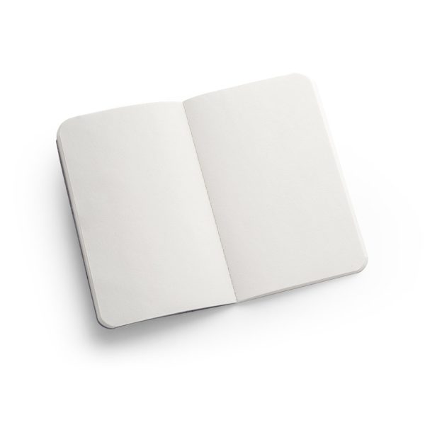 COFFEEPAD SOFT. Notatnik A6 z elastyczną okładką wykonaną z odpadów z łusek kawy (65%) P046575S