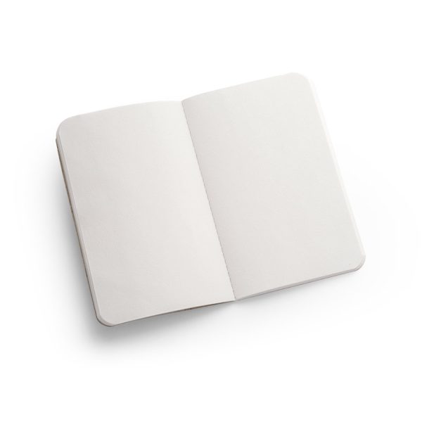 TEAPAD SOFT. Notatnik A6 z elastyczną okładką wykonaną z odpadów liści herbaty (65%) P046576S