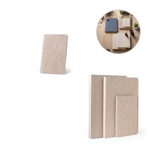 TEAPAD SOFT. Notatnik A6 z elastyczną okładką wykonaną z odpadów liści herbaty (65%) P046576S ST-93293-160