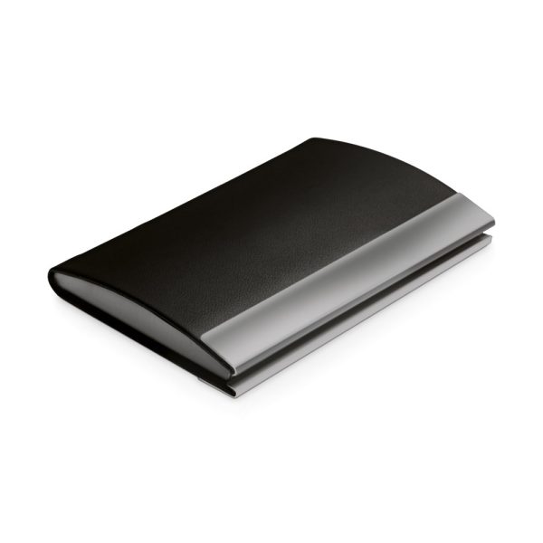 SANDLER. Etui na karty z metalu i PU P036595S
