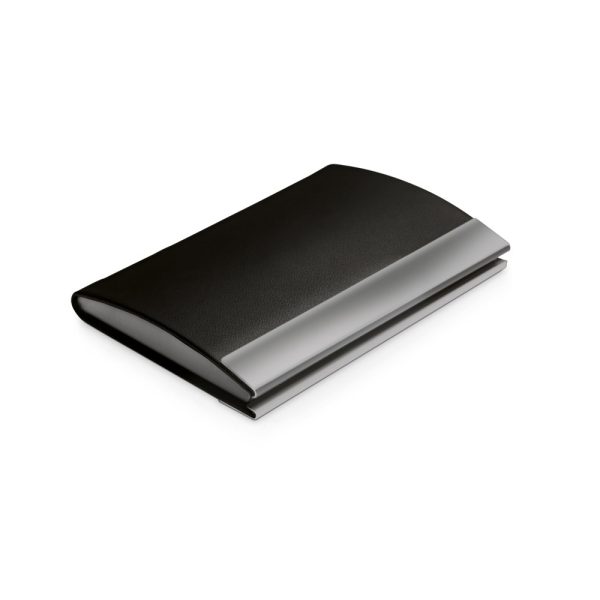 SANDLER. Etui na karty z metalu i PU P036595S