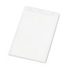 WHITMAN. Pionowe etui na identyfikator wykonane z PVC P036645S