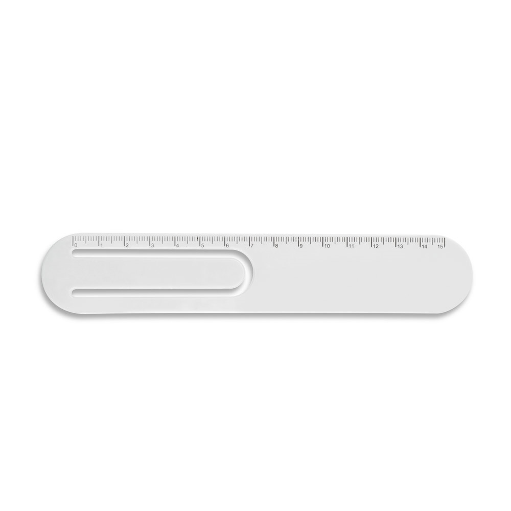 STEPHENIE. Linijka w PP z klipsem, 15 cm P036766S ST-93565-106