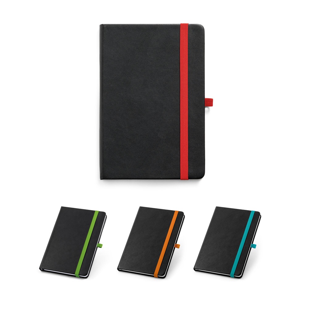 ROTH. Notatnik A5 PU z kartkami w linie P036783S ST-93592-W