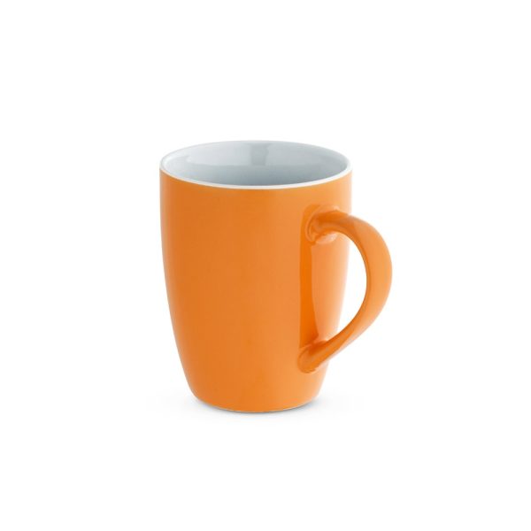 CINANDER. Kubek ceramiczny 370 mL P036913S pomarańczowy