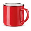 VERNON. Kubek ceramiczny 340 mL P036932S czerwony