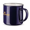 VERNON. Kubek ceramiczny 340 mL P036932S granatowy