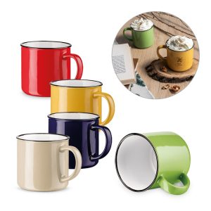 VERNON. Kubek ceramiczny 340 mL P036932S ST-93836-W