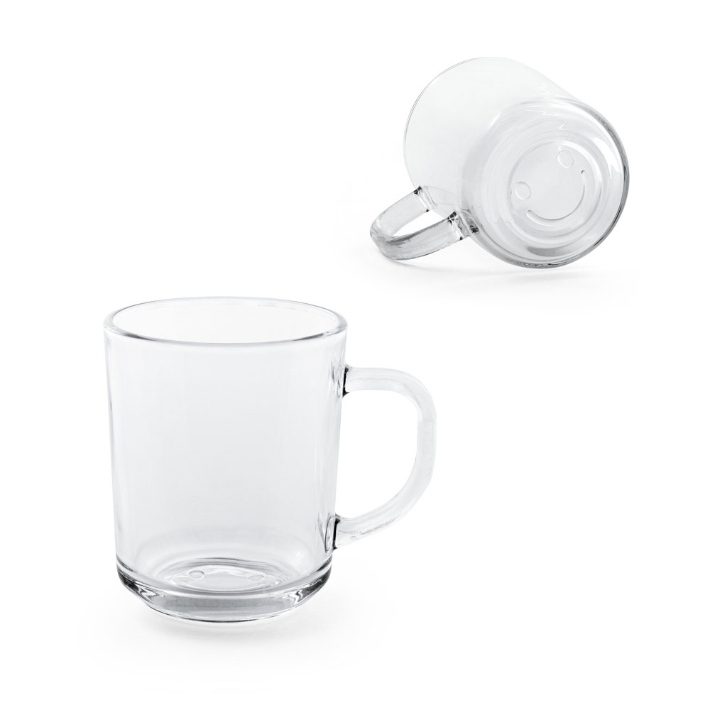 SOFFY. Szklany kubek 230 mL P037054S ST-94024-110