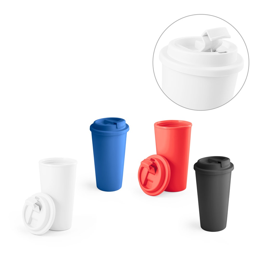 CUPPARI. Kubek podróżny 100% PP P041149S ST-94041-W