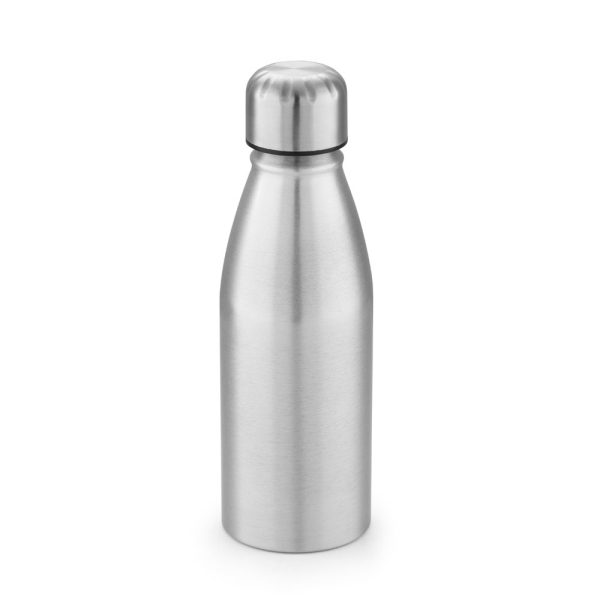 BEANE. Aluminiowa butelka sportowa o pojemności 500 ml P037103S satynowy srebrny