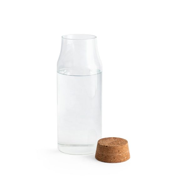 JASMIN 800. Szklana butelka z korkową pokrywką 800 ml P043824S