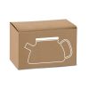 SNEAD. Czajnik ze szkła borokrzemianowego bambusową pokrywką 750 ml P043827S
