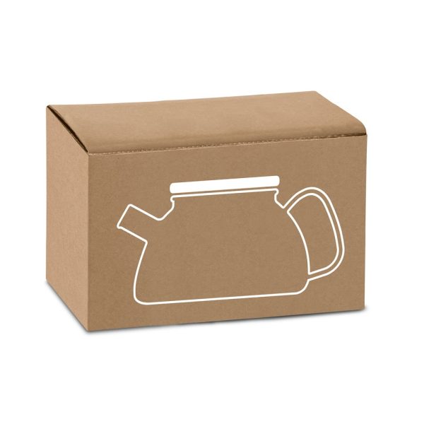 SNEAD. Czajnik ze szkła borokrzemianowego bambusową pokrywką 750 ml P043827S