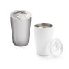 SLIDER. Kubek podróżny ze stali nierdzewnej 380 ml P043833S